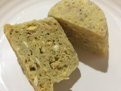 材料5つ 砂糖不使用 お麩バナナ蒸しパン 母の日 レシピ 作り方 By りらっくママ 楽天レシピ